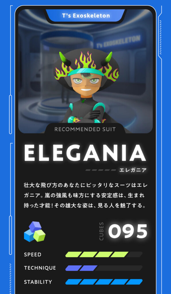 夫(ライ)のVR飛行成績です。